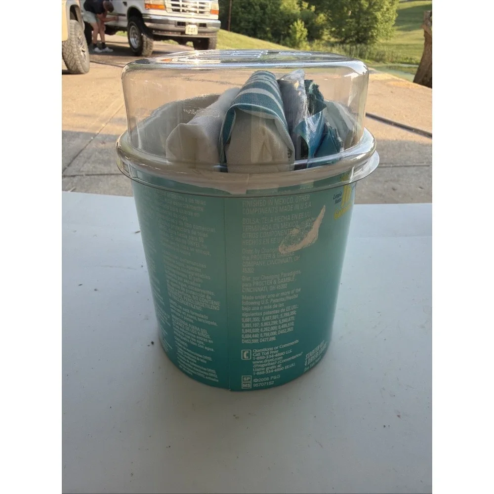 Dryel At Home Dry Cleaner Starter Kit 4 Loads 16 Garments Vtg 2006 New